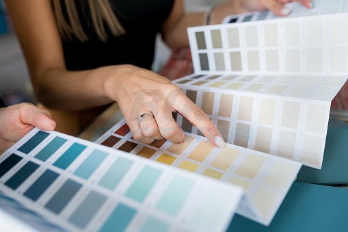 Muurverf Kleurentesters